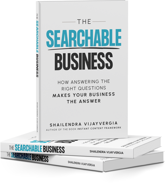 The Searchable Business, hardcover and tablet edition