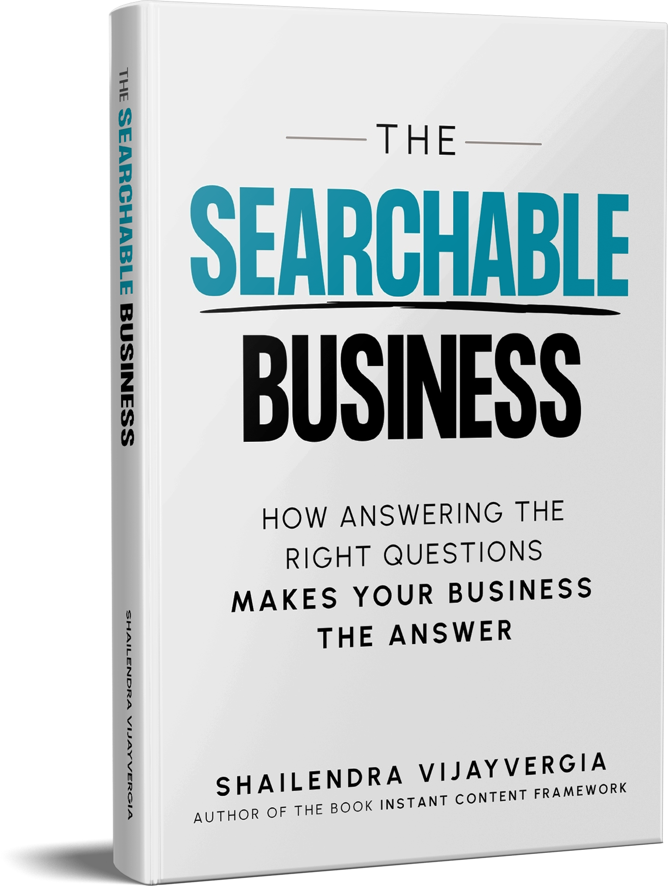 The Searchable Business, hardcover edition